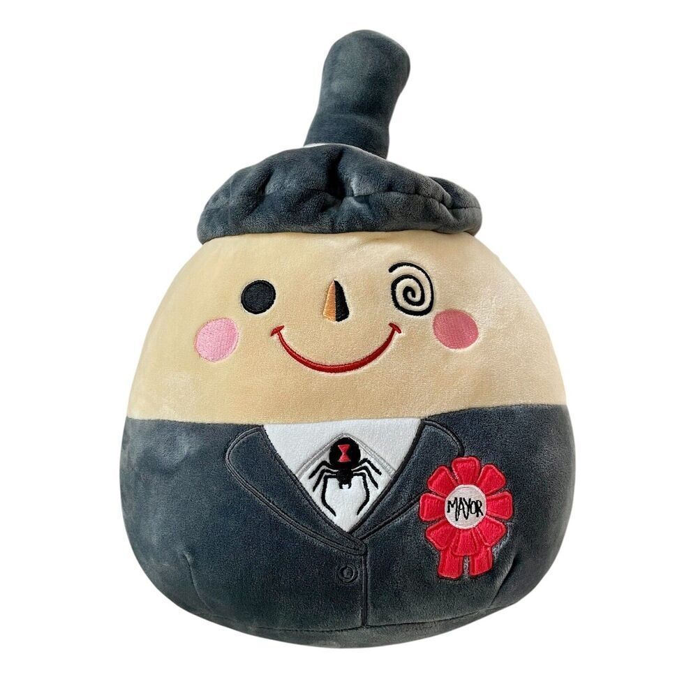 Squishmallow 12” Mayor Nightmare Before Christmas 2 Faced Halloween Plus…